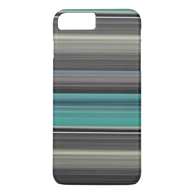 Abstract #1: Teal and grey Case-Mate iPhone Case (Back)
