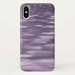Abstract #1: Ultra Violet Shimmer iPhone X Case