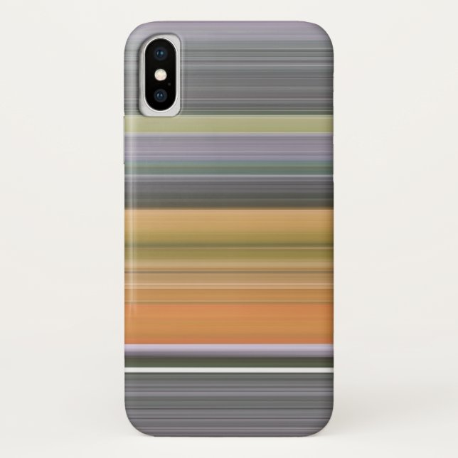 Abstract #1: Yellow and grey Case-Mate iPhone Case (Back)