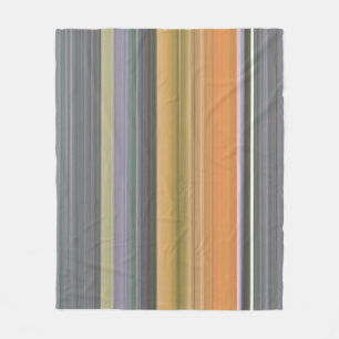 Abstract #1: Yellow and grey Fleece Blanket