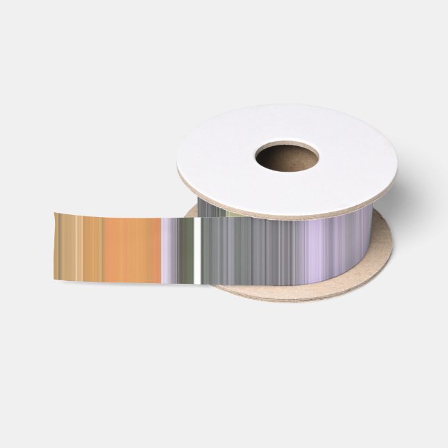 Abstract #1: Yellow and grey Satin Ribbon (Spool)