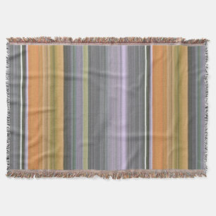 Abstract #1: Yellow and grey Throw Blanket
