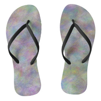 Abstract 21 by Kristalin Davis Flip Flops