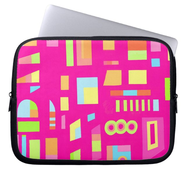 Abstract 240711 laptop sleeve (Front)