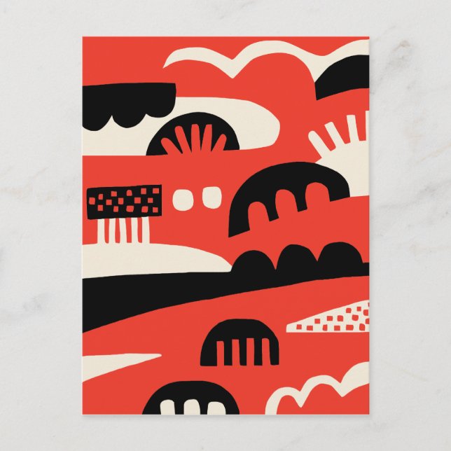 Abstract 281219b postcard (Front)