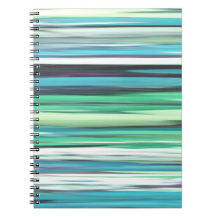 Abstract #2: Aqua blue green blur Notebook