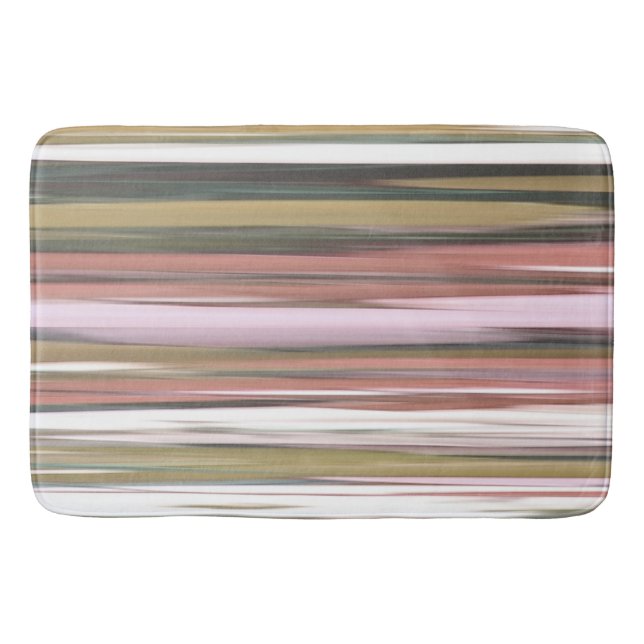 Abstract #2: Autumn Fall colors blur Bath Mat (Front)