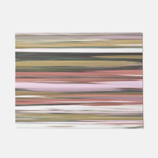 Abstract #2: Autumn Fall colors blur Doormat (Front)