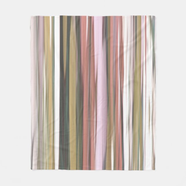 Abstract #2: Autumn Fall colors blur Fleece Blanket (Front)