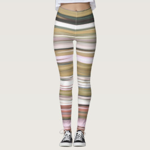 Abstract #2: Autumn Fall colors blur Leggings