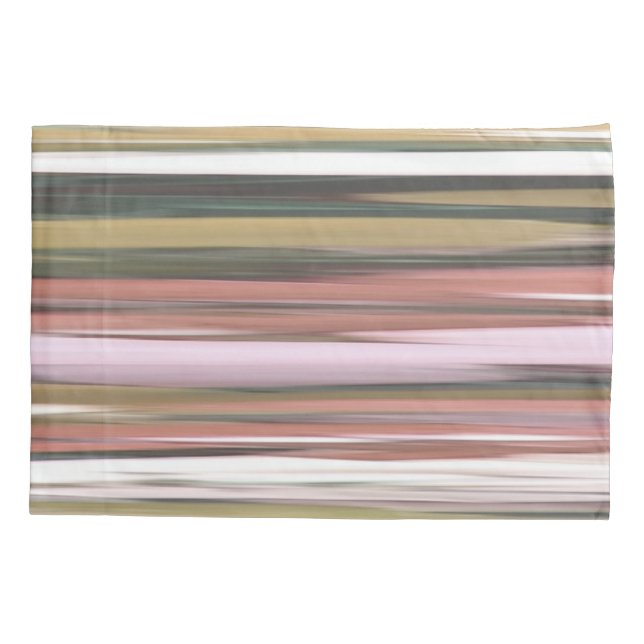Abstract #2: Autumn Fall colors blur Pillowcase (Back)