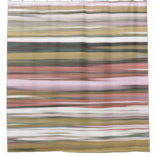 Abstract #2: Autumn Fall colors blur Shower Curtain