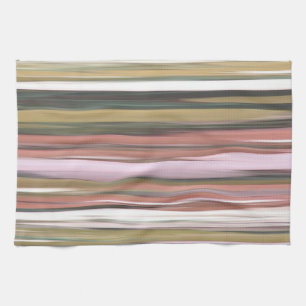 Abstract #2: Autumn Fall colors blur Tea Towel