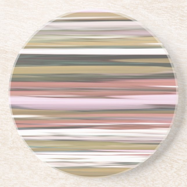 Abstract #2: Autumn Fall colours blur Coaster (Front)