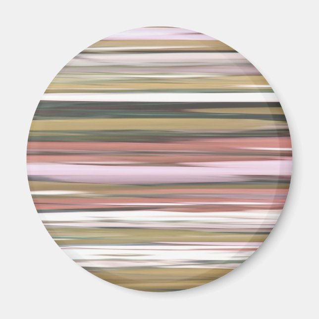 Abstract #2: Autumn Fall colours blur Magnet (Front)