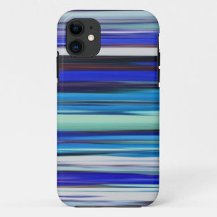 Abstract #2: Blue blur iPhone 11 Case