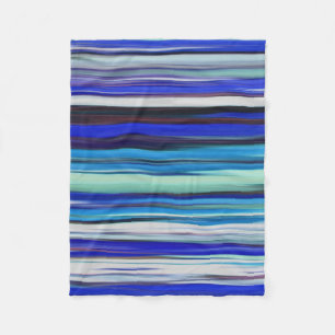 Abstract #2: Blue blur Fleece Blanket