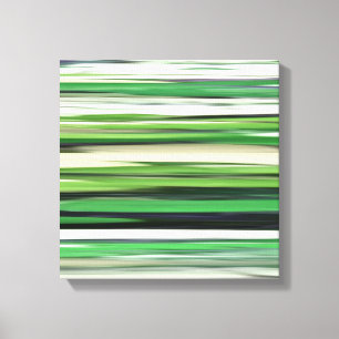 Abstract #2: Green blur Canvas Print