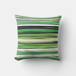 Abstract #2: Green blur Cushion