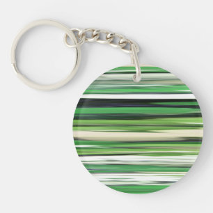 Abstract #2: Green blur Key Ring