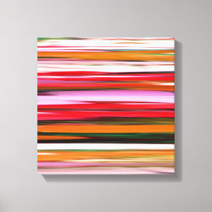 Abstract #2: Orange blur Canvas Print