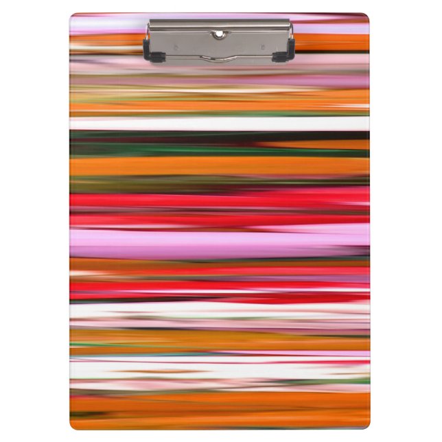 Abstract #2: Orange blur Clipboard (Front)