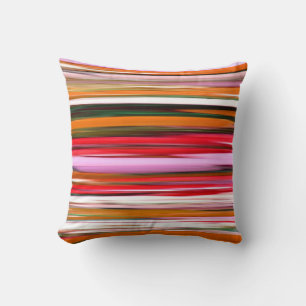 Abstract #2: Orange blur Cushion