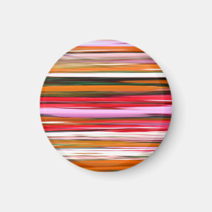 Abstract #2: Orange blur Magnet