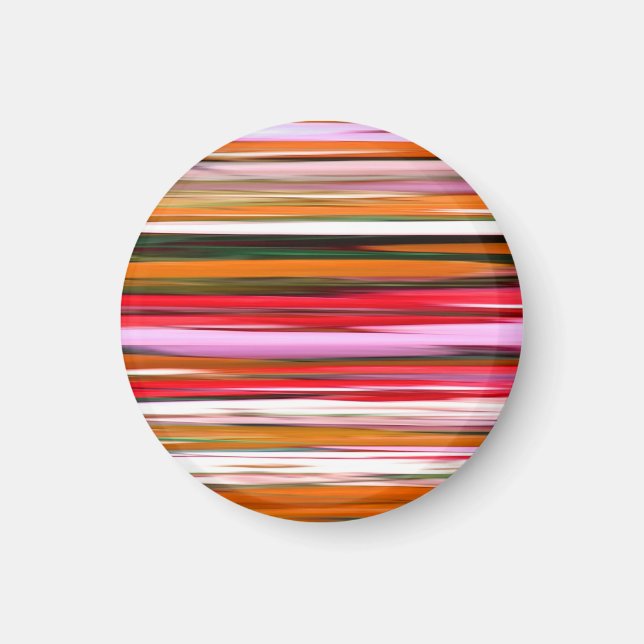 Abstract #2: Orange blur Magnet (Front)