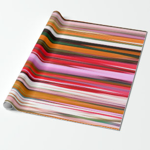 Abstract #2: Orange blur Wrapping Paper