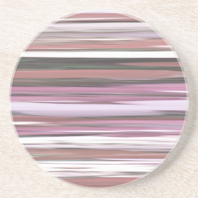 Abstract #2: Pink blur Coaster (Front)