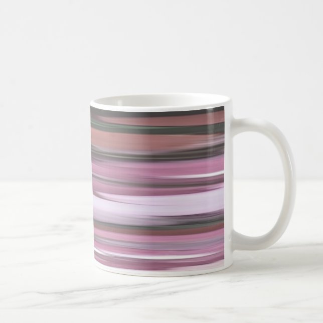Abstract #2: Pink blur Coffee Mug (Right)