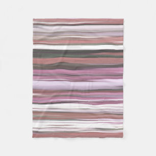 Abstract #2: Pink blur Fleece Blanket