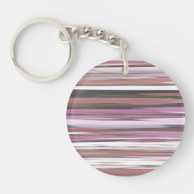 Abstract #2: Pink blur Key Ring (Front)
