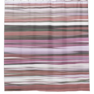 Abstract #2: Pink blur Shower Curtain