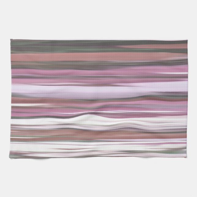 Abstract #2: Pink blur Tea Towel (Horizontal)