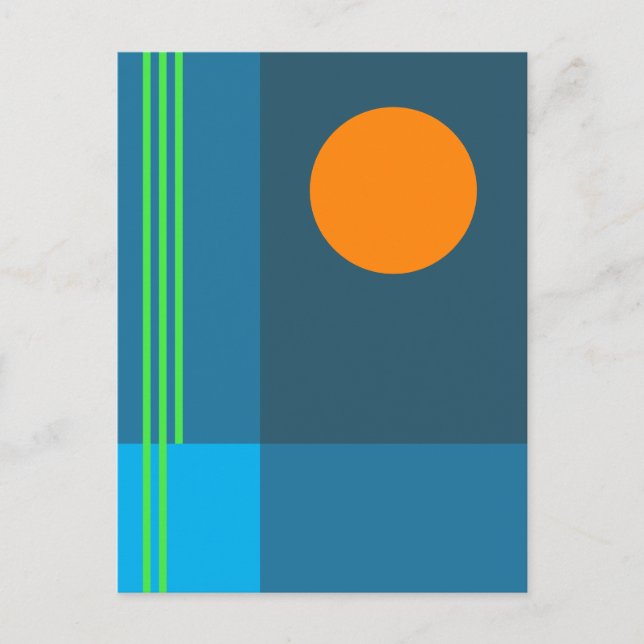 Abstract 2 postcard (Front)