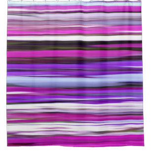 Abstract #2: Purple Blur Shower Curtain