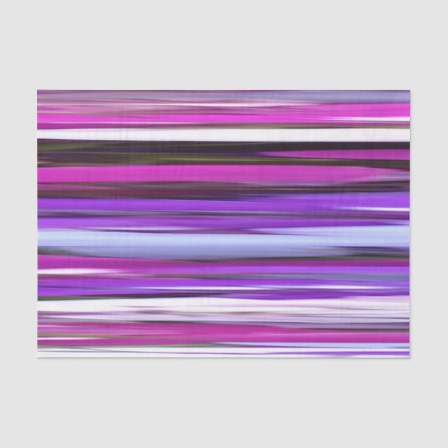 Abstract #2: Purple Blur Tissue Paper (Front)