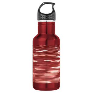 Abstract #2: Red blur 532 Ml Water Bottle