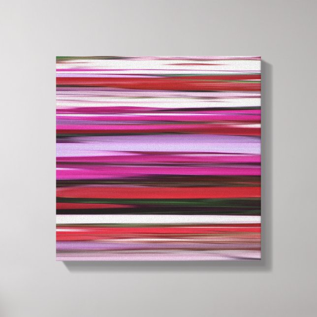 Abstract #2: Red blur Canvas Print (Front)