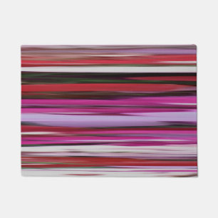 Abstract #2: Red blur Doormat