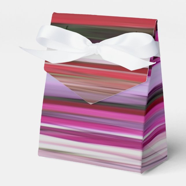Abstract #2: Red blur Favour Box (Front Side)