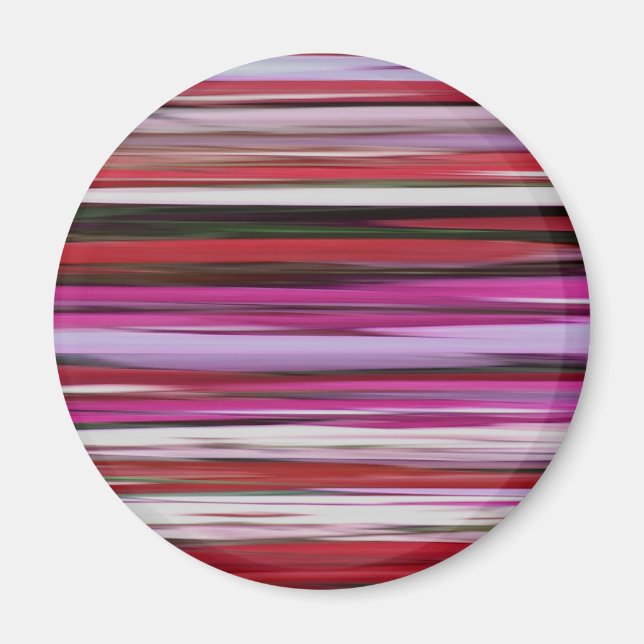 Abstract #2: Red blur Magnet (Front)