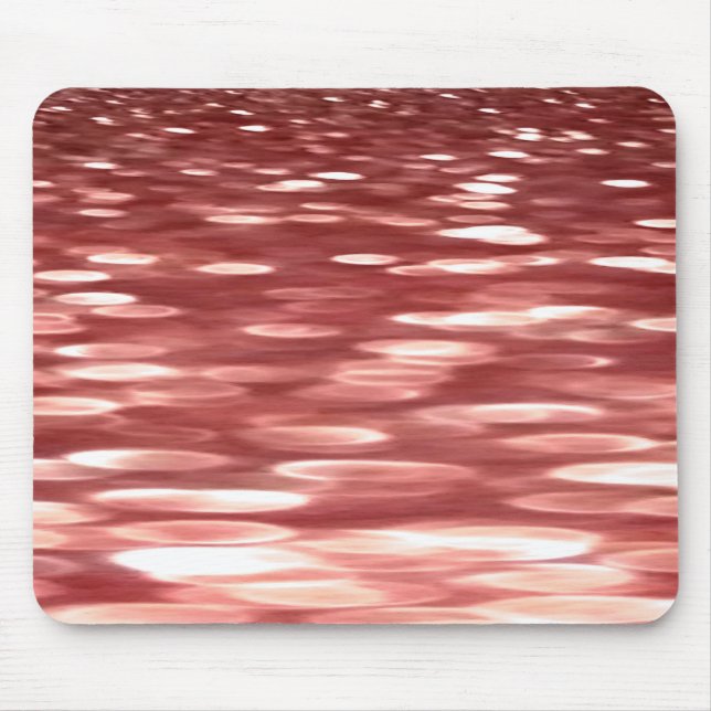 Abstract #2: Red blur Mouse Mat (Front)