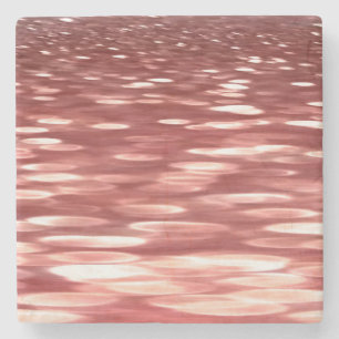 Abstract #2: Red blur Stone Coaster