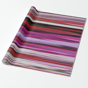 Abstract #2: Red blur Wrapping Paper