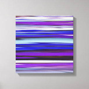 Abstract #2: Ultraviolet blur Canvas Print