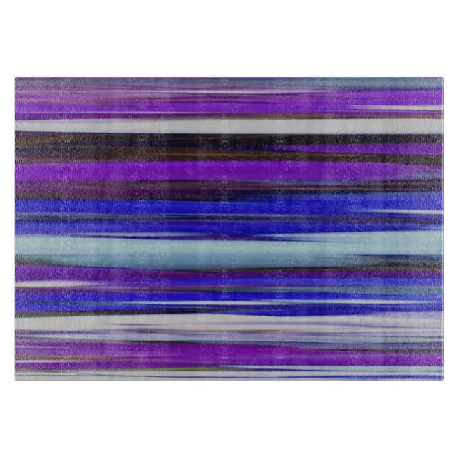 Abstract #2: Ultraviolet blur Cutting Board (Front)