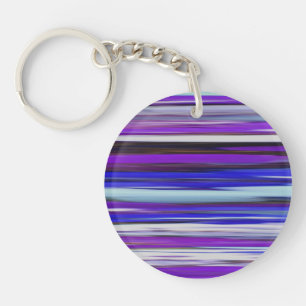 Abstract #2: Ultraviolet blur Key Ring